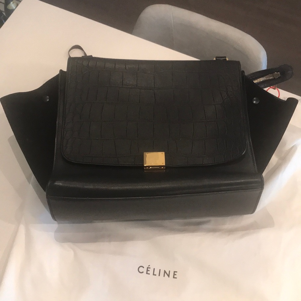Celine Trapeze Cabas Phantom Trapeze